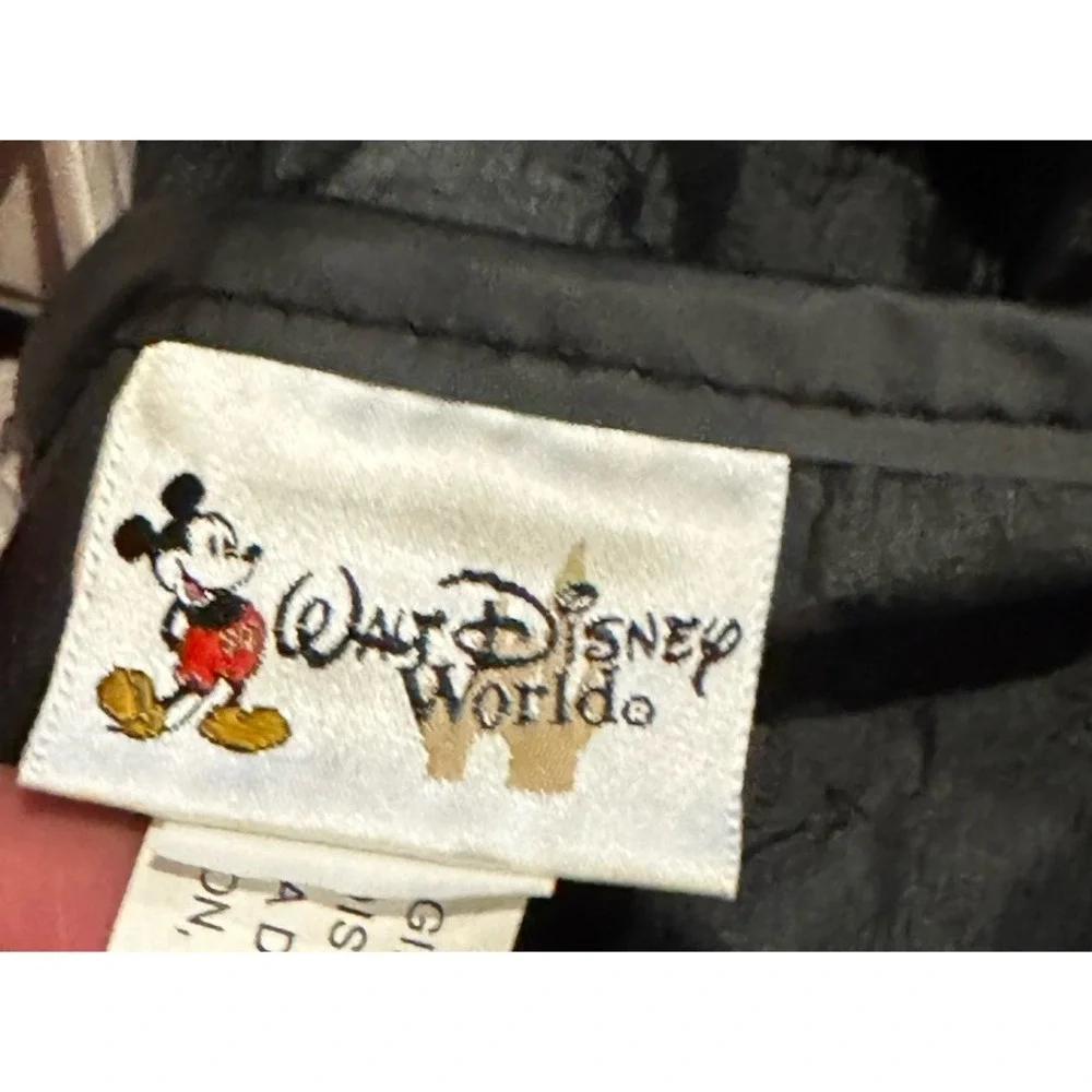 Vintage Disney Parks Mickey Mouse Duffle Bag Luggage Coach Style Monogram Rare